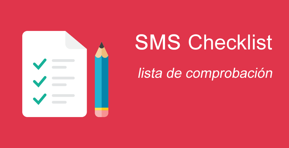 SMS Checklist